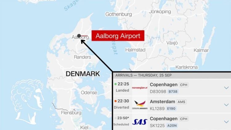 Danimarkada yenidən PUA həyəcanı: hava limanı bağlandı