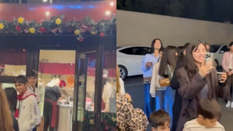 Şəhid Teymur Abbasovun xanımının məkanından MÖHTƏŞƏM GÖRÜNTÜLƏR