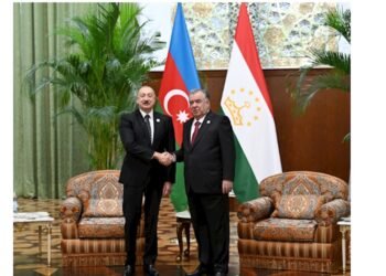 Azərbaycan və Tacikistan prezidentlərinin təkbətək görüşü keçirildi — FOTOLAR