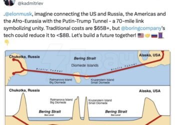 “Putin-Tramp tuneli” – Rusiyadan İlon Maska ŞOK TƏKLİF