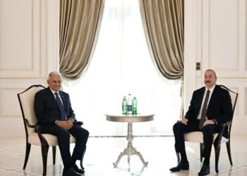 İlham Əliyev Qəbələdə Binəli Yıldırımı qəbul etdi — FOTO