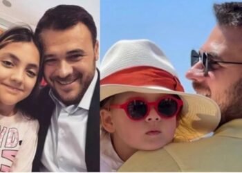 Emin Ağalarov qızları Əminə və Afina haqqında paylaşım edib