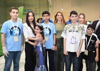 Leyla Əliyeva Beynəlxalq STEAM Azərbaycan Festivalından paylaşım edib — VİDEO