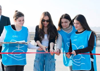 Leyla Əliyeva Qaradağda yeni parkın açılışında… – FOTOLAR