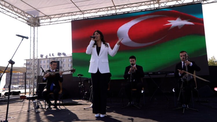 Zəfər Gününün 5 illiyi Cəbrayılda təntənəli şəkildə qeyd olunub-FOTOLAR