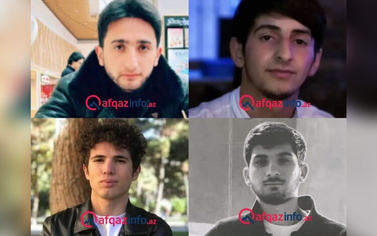 Faciəyə qurban gedən gənclərin FOTOLARI