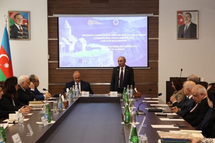 “Qərbi Azərbaycan məsələsi Azərbaycan təhsili və elmində” mövzusunda dəyirmi masa keçirilib.