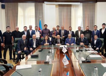 İlanlı (Çaybasar) kənd futbol komandasının heyəti ilə görüş keçirilib