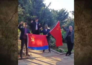 Bakıda SSRİ bayrağı qaldıranlar həbs olundu