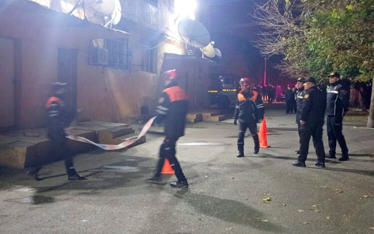 Goranboyda binanın döşəməsi çökdü: xəsarət alanlar var – VİDEO