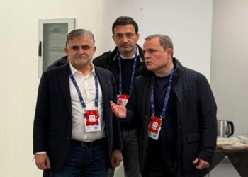 Nazir “Qarabağ”ın futbolçuları ilə görüşdü – FOTO