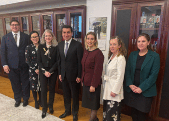 Hikmət Hacıyev ABŞ-nin dövlət katibinin müavini ilə görüşdü