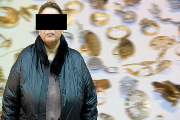 Dayə kimi çalışdığı evdən qızıl oğurlayan tutuldu – VİDEO