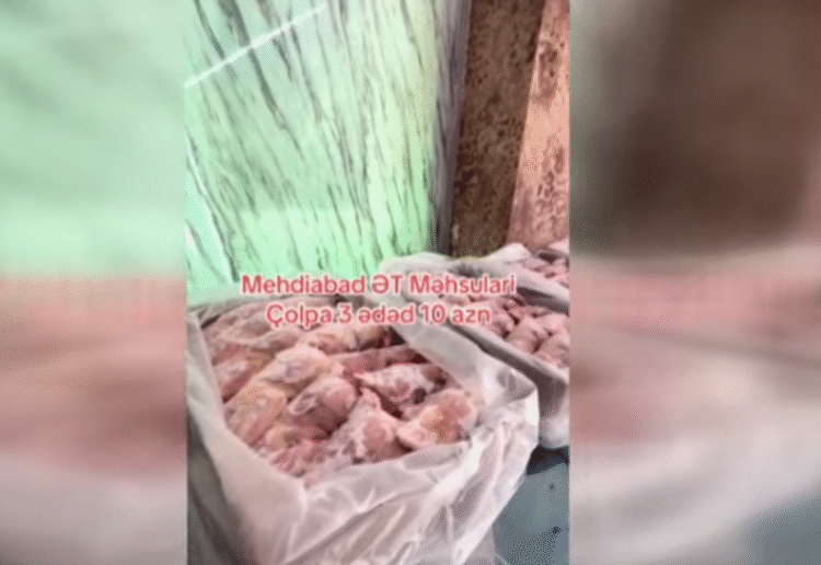 Bakıda 3 ədədi 10 manata kənd çolpaları satılır – VİDEO