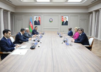 Əli Əsədov Dorin Boqdan-Martin ilə görüşdü