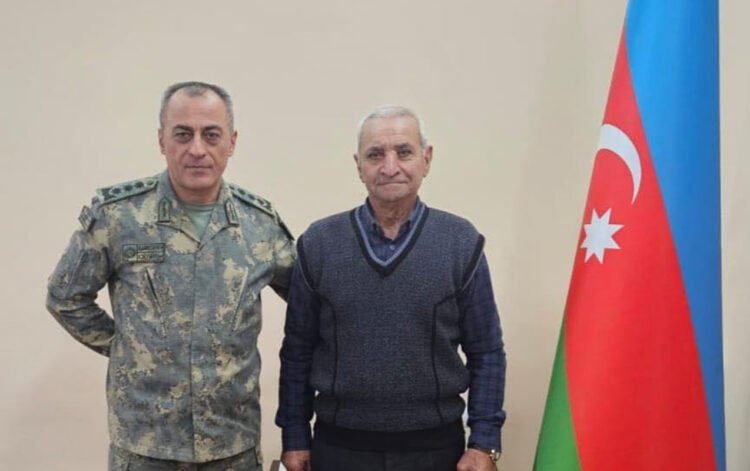 Hikmət Mirzəyev əfsanəvi kəşfiyyatçının atası ilə görüşdü – FOTO