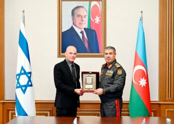 Zakir Həsənov İsrail nümayəndə heyətini qəbul etdi