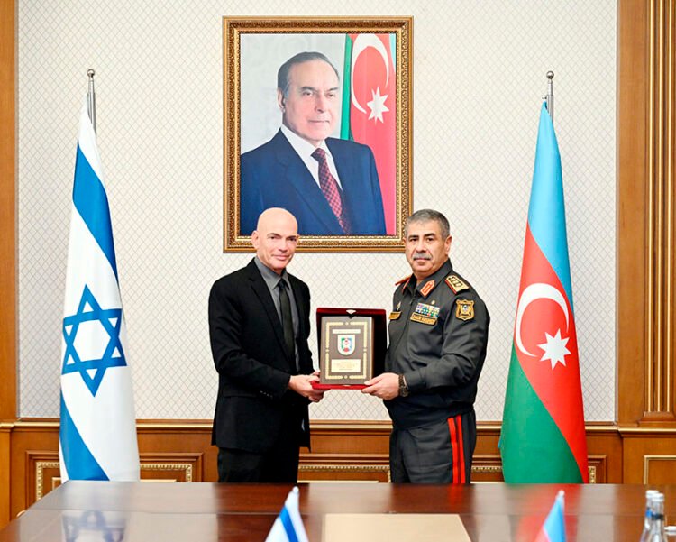 Zakir Həsənov İsrail nümayəndə heyətini qəbul etdi