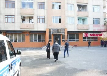 Yanan binanın sakini: “İşıqlar qəfil söndü…” – FOTOLAR