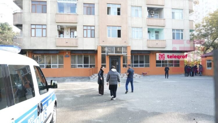 Yanan binanın sakini: “İşıqlar qəfil söndü…” – FOTOLAR