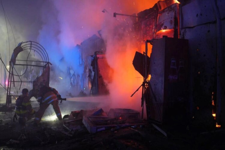 Rusiya Zaporojyeni vurdu: ölənlər var