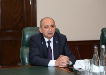 Qərbi Azərbaycan İcmasında Xorvatiyadan gələn beynəlxalq institutun prezidenti ilə görüş keçirildi