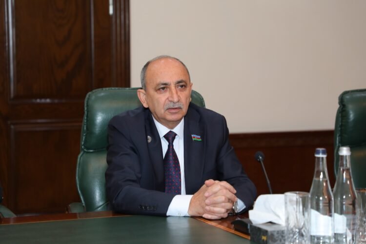 Qərbi Azərbaycan İcmasında Xorvatiyadan gələn beynəlxalq institutun prezidenti ilə görüş keçirildi