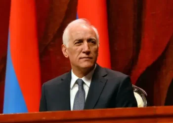 Ermənistan Prezidenti sərhəddəki hərbi hissəni ziyarət etdi