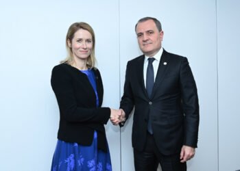 Ceyhun Bayramov Kaya Kallas ilə görüşdü – FOTO