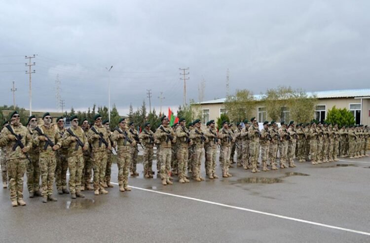 Xüsusi Təyinatlıların buraxılış mərasimi keçirilib — FOTOLAR