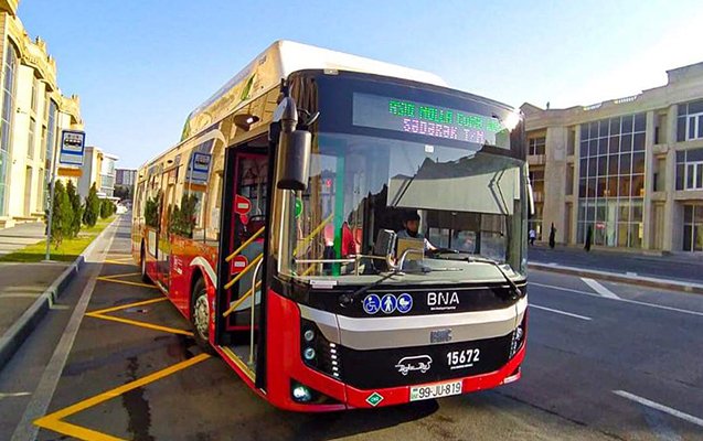 Bu avtobusların hərəkət istiqaməti dəyişdirilir