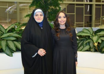 Leyla Əliyeva Zəhra Pezeşkianla görüşdü