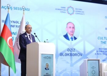 Qərbi Azərbaycan İcmasının İdarə Heyətinin sədri Əziz Ələkbərlinin III Beynəlxalq Konfransda açılış nitqi