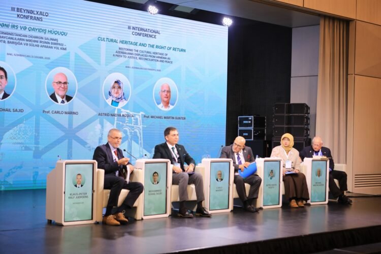 “Mədəni irs və qayıdış hüququ” mövzusunda III Beynəlxalq Konfransın II Paneli-“Maddi irs: Qayıdışın fiziki təməllərinin qorunması”