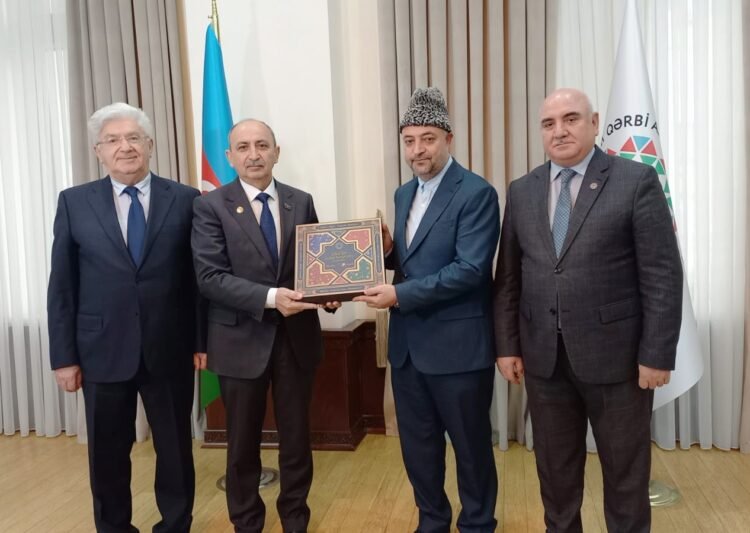 Qərbi Azərbaycan İcmasında İrəvan Qazısı Bəxtiyar Nəcəfovla görüş keçirilib