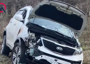 Şəhid bacısı qəzaya düşdü: yaralılar var