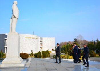 Ulu Öndər Ağstafada da yad olundu – FOTOLAR