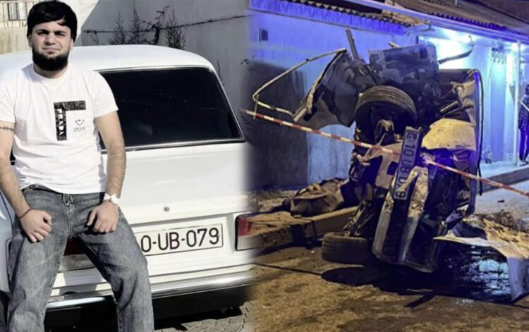 Dəhşətli qəzada ölən 22 yaşlı Ələsgərin FOTOSU