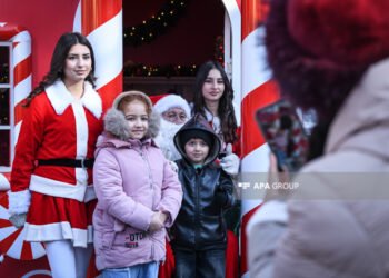 Bakıda Yeni il sevinci… – FOTOLAR