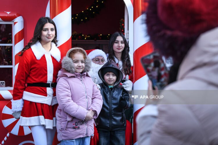Bakıda Yeni il sevinci… – FOTOLAR