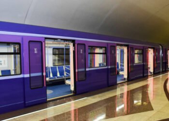 Metronun Bənövşəyi xəttində yenilik