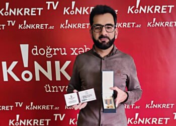 Sumqayıtlı jurnalist medalla TƏLTİF EDİLDİ – FOTO