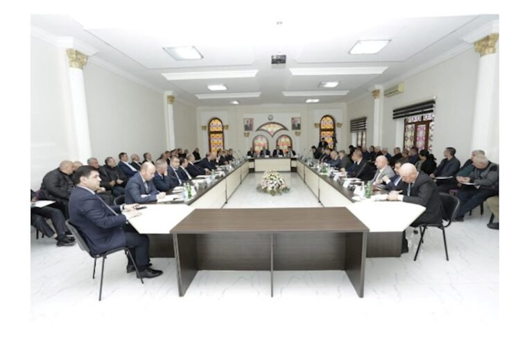 Sudan səmərəli istifadənin təkmil üsullarımın tətbiqi mövsusunda geniş tərkibli iclas keçirildi — FOTOLAR