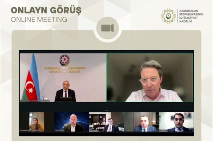 Mikayıl Cabbarov Andreas Şoyerlə görüşdü