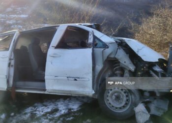 Lerikdə ağır qəza: sürücü yuxulayıbmış… – FOTO