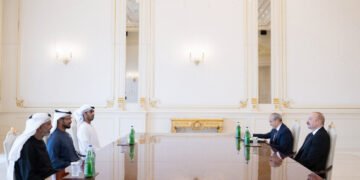 Prezident BƏƏ-nin bir sıra şirkətlərinin rəhbərlərini qəbul etdi – FOTOLAR