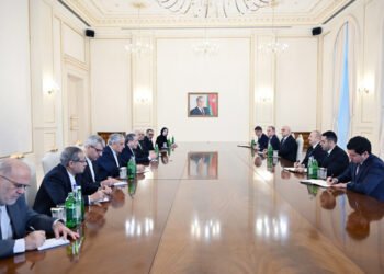 İlham Əliyev Abbas Əraqçini qəbul etdi – FOTOLAR