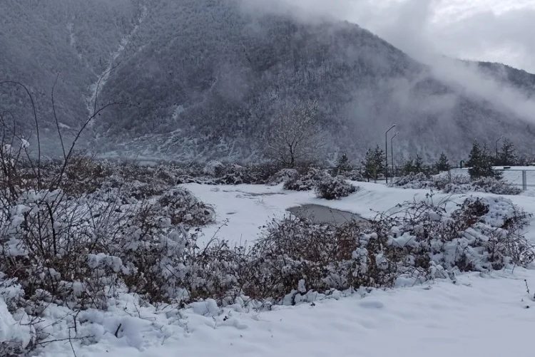 Bu ərazilərimizə qar yağır – Faktiki hava