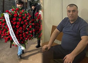 Rəşad Dağlı Kərimin dəfninə əklil göndərdi