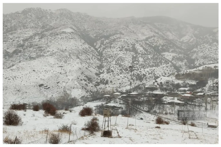 Ordubada 25 sm qar yağdı – FOTO